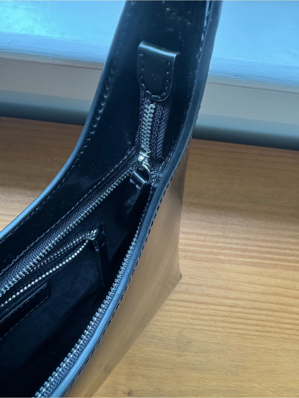 New Staud Winona Shoulder Black Bag - Picture 10 of 13